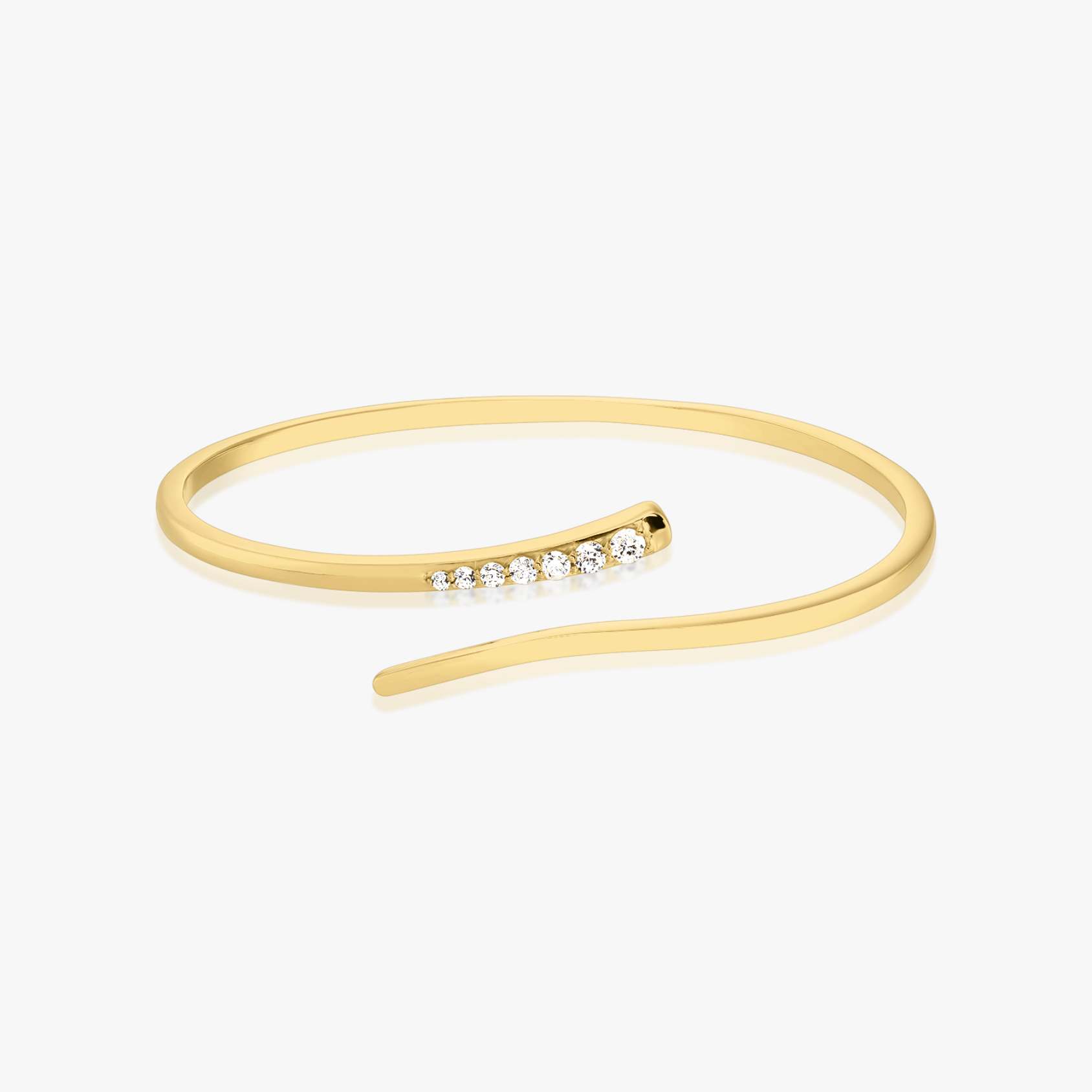 Srebrna bransoletka Golden Vega - Cyrkonia - Indira