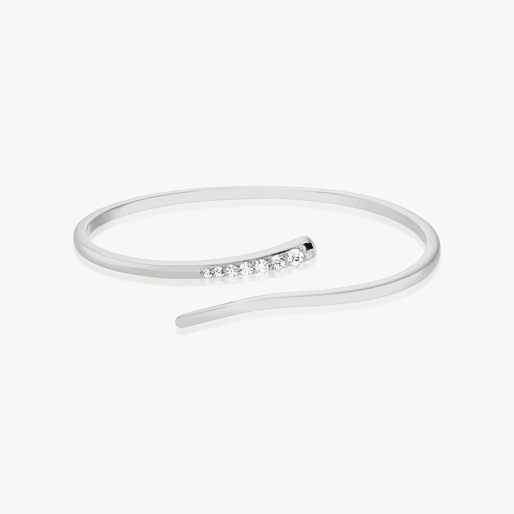 Srebrna bransoletka Vega - Cyrkonia - Indira