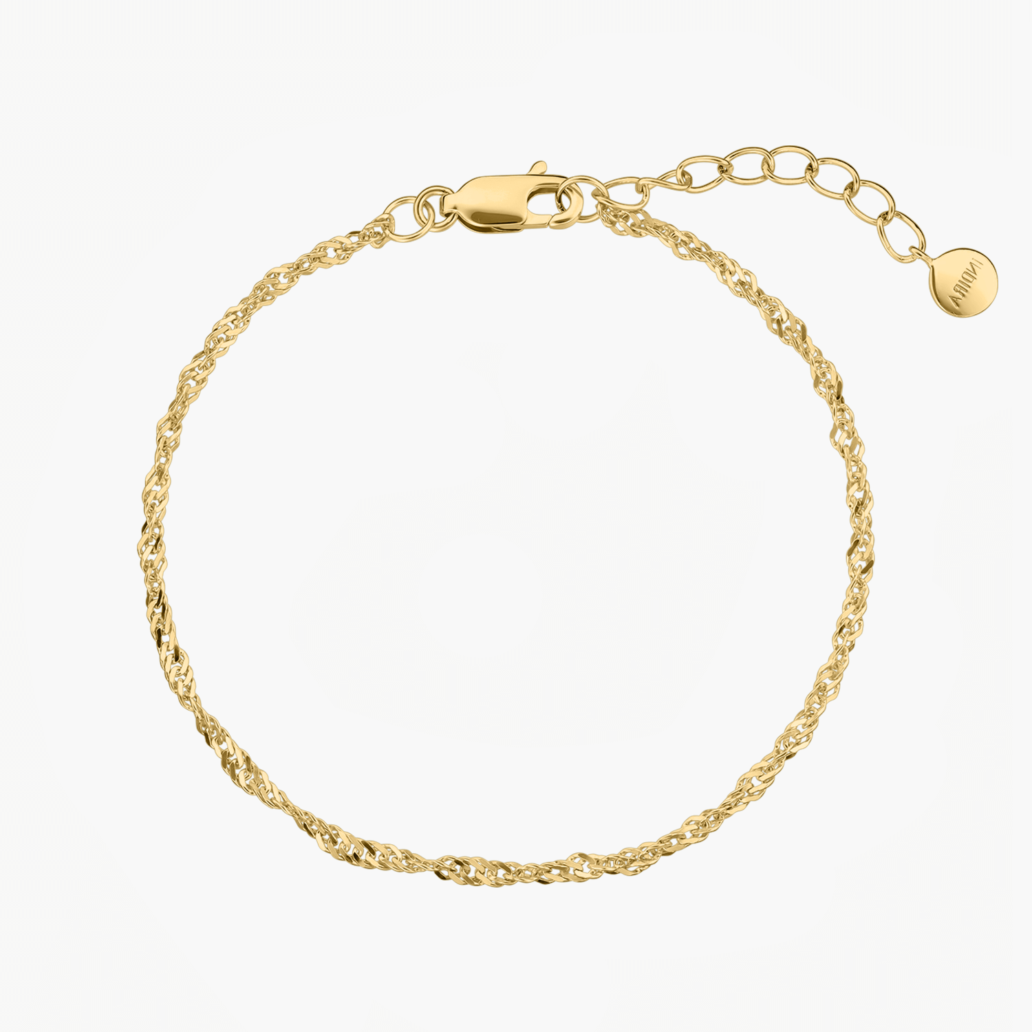Srebrna bransoletka Golden Singapore - Indira