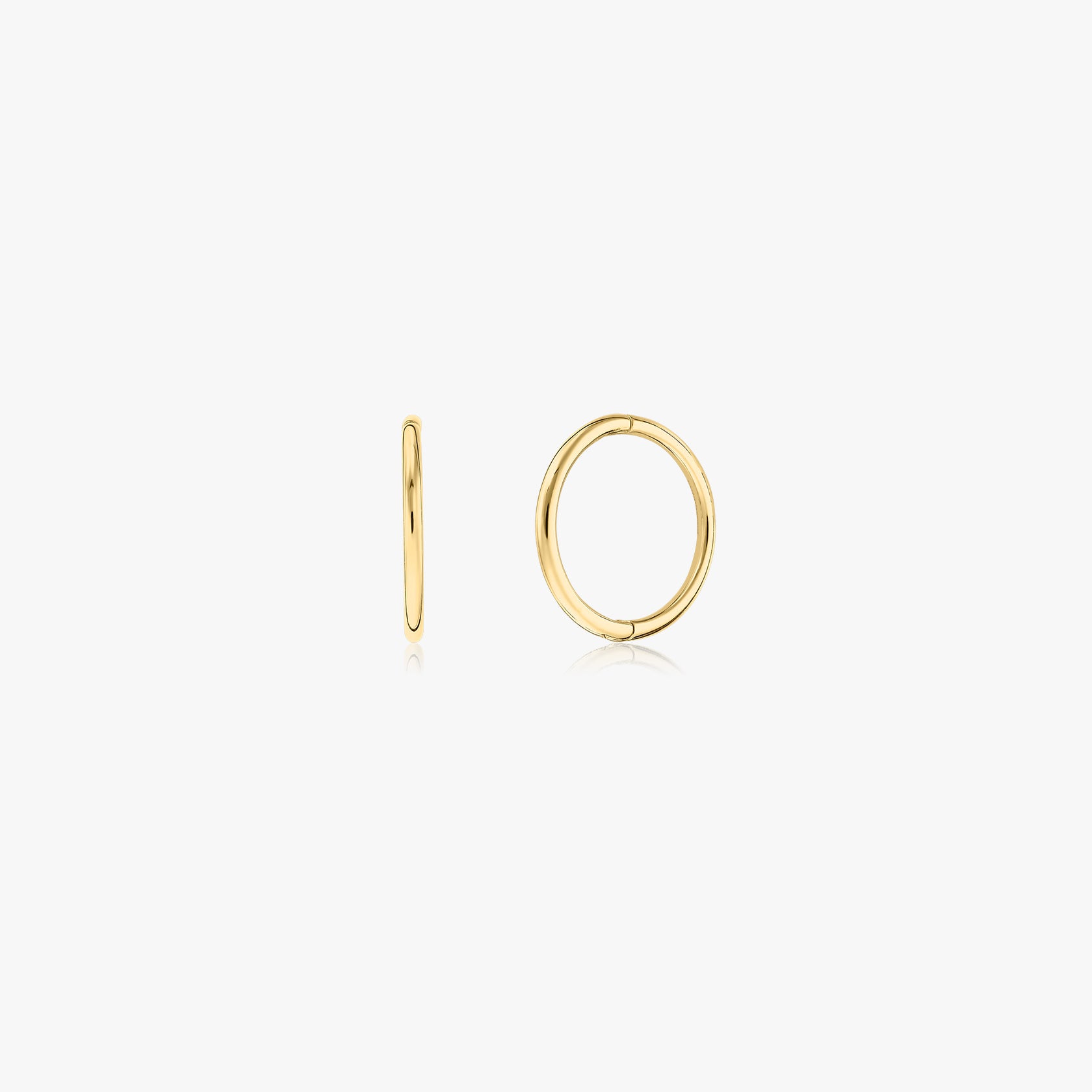 Kolczyki ze złota Small Hoops - Indira