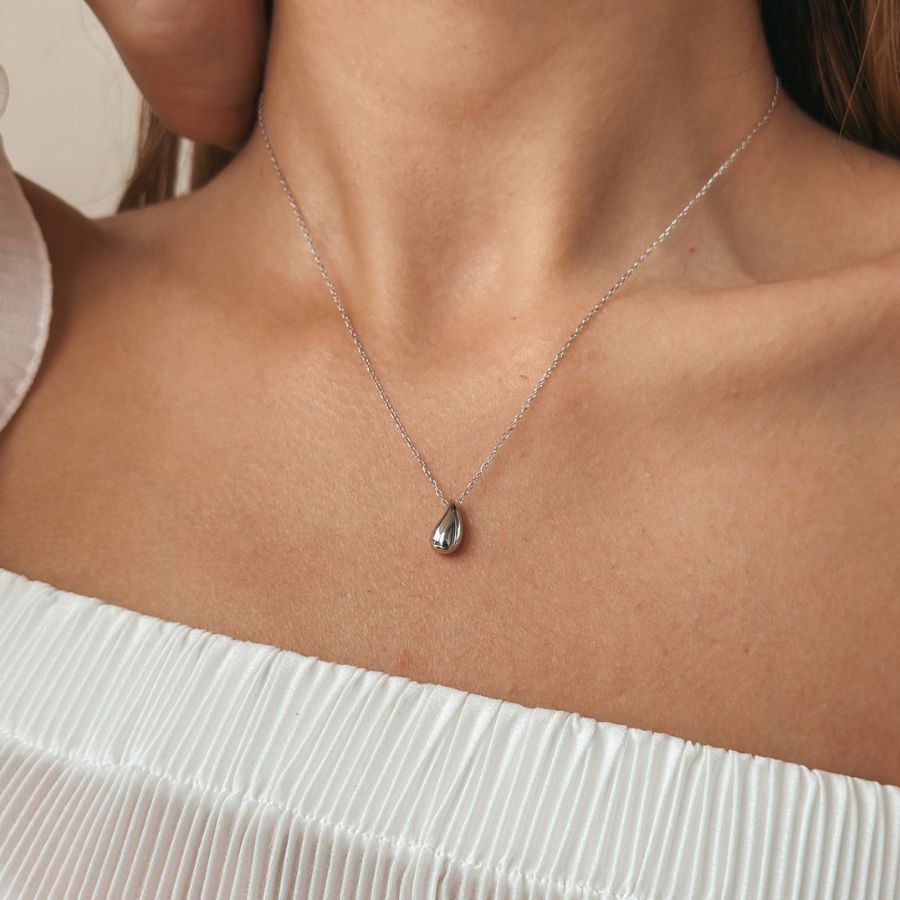 Naszyjnik srebrny Silver Drop - Indira