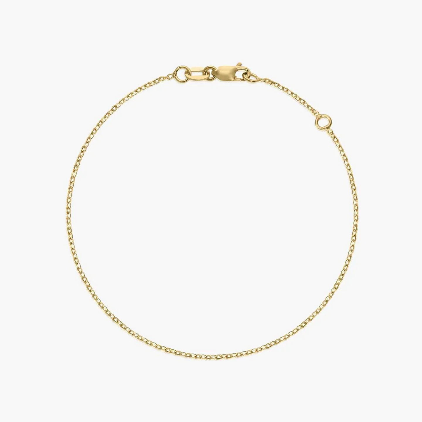 Złota bransoletka Simple Chain - Indira