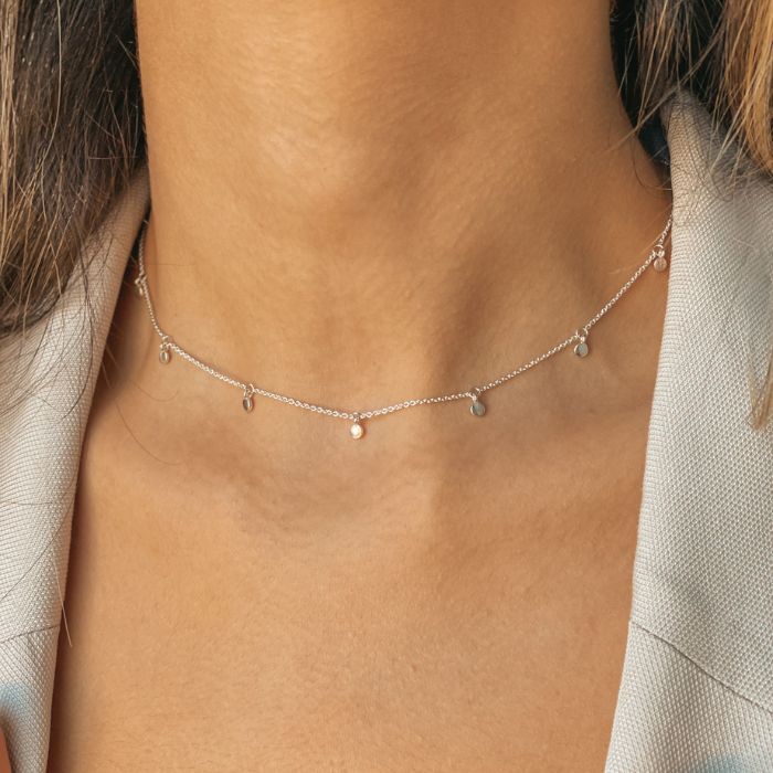 Naszyjnik srebrny Allegra - Indira