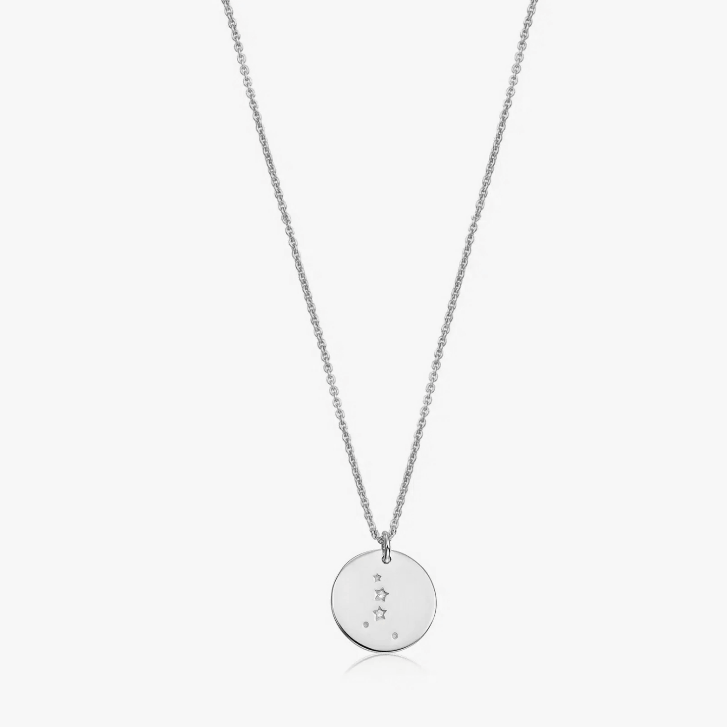 Naszyjnik srebrny Silver Zodiac - Rak - Indira