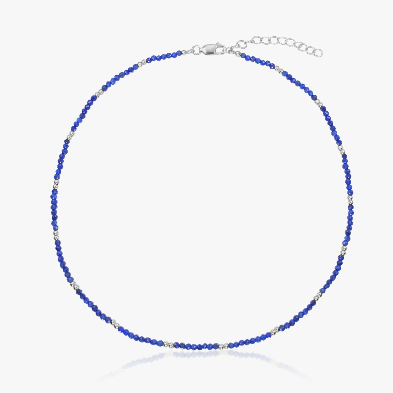 Naszyjnik srebrny SummerScape - Lapis Lazuli - Indira