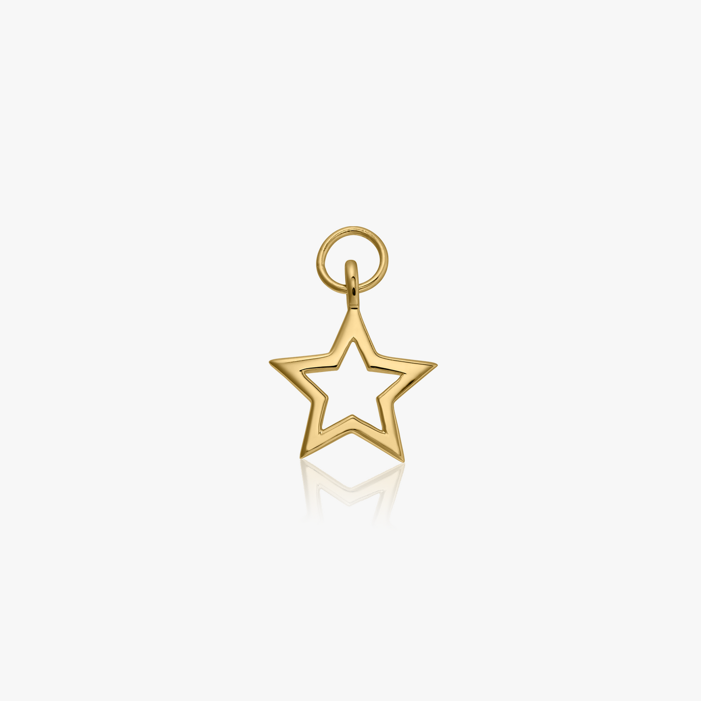 Srebrny wisiorek Little Star Golden - Indira