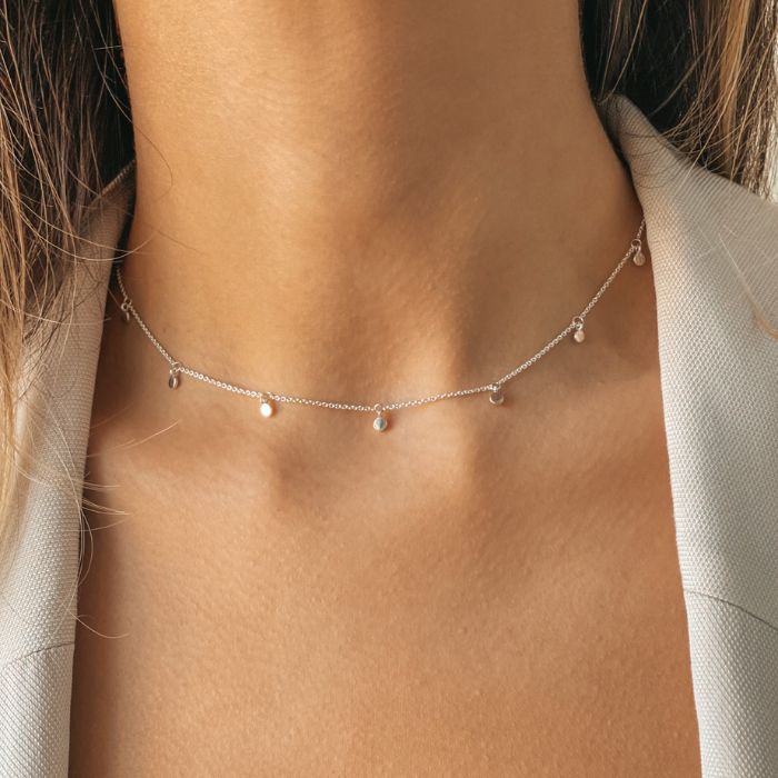 Naszyjnik srebrny Allegra - Indira