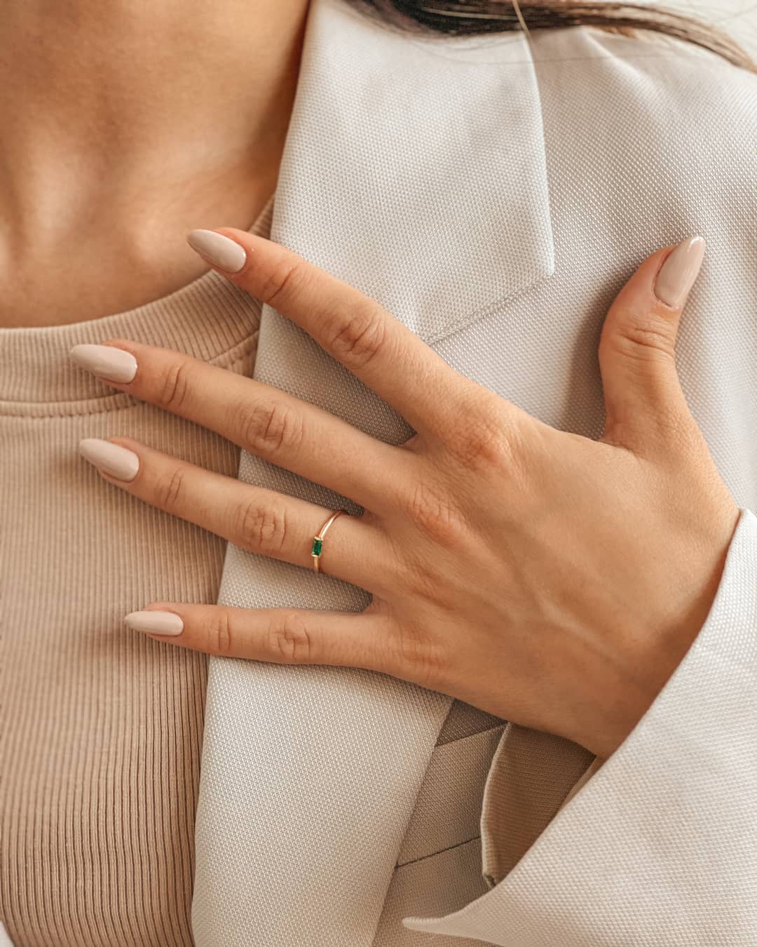 Złoty pierścionek Beatrice - Indira