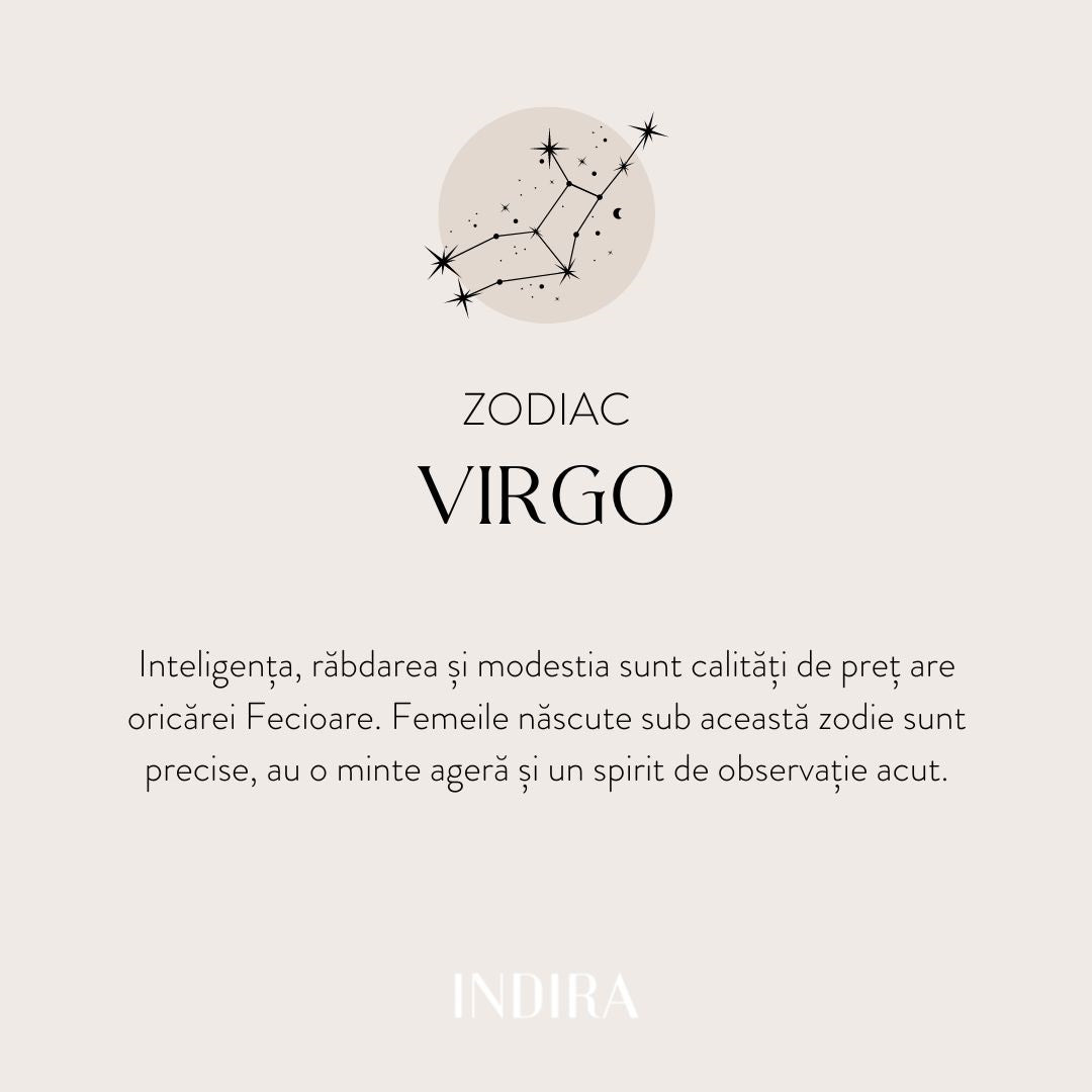 Naszyjnik srebrny Silver Zodiac - Virgo - Indira