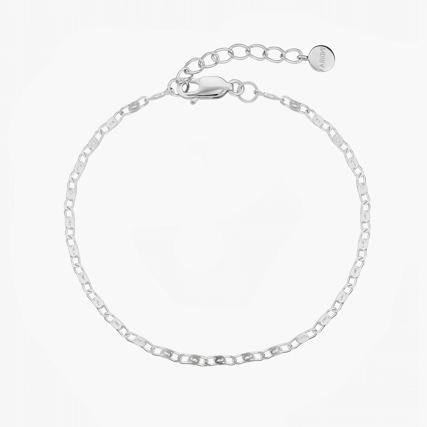 Anchor silver bracelet