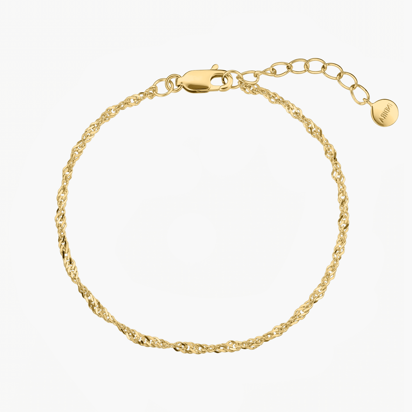 Srebrna bransoletka Golden Singapore - Indira