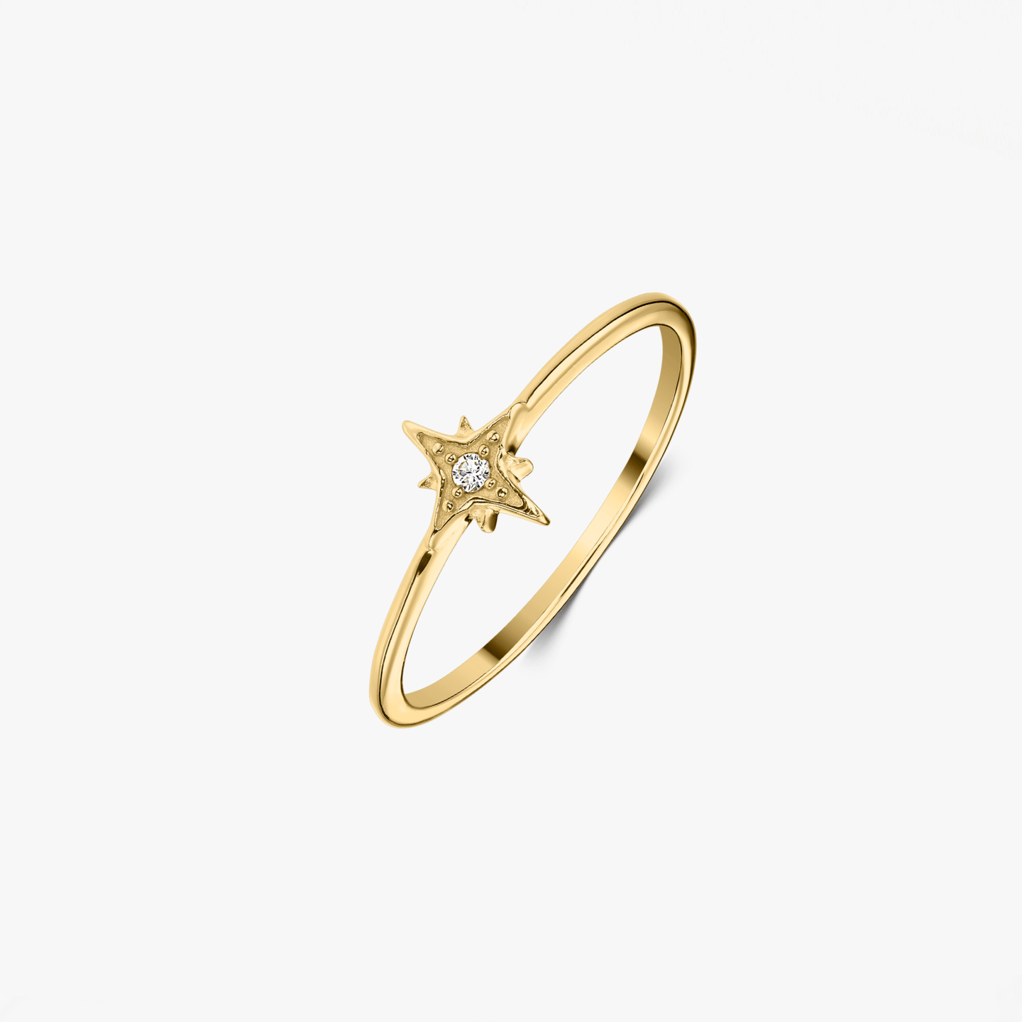 Pierścionek srebrny Golden Hera - Cyrkonia - Indira