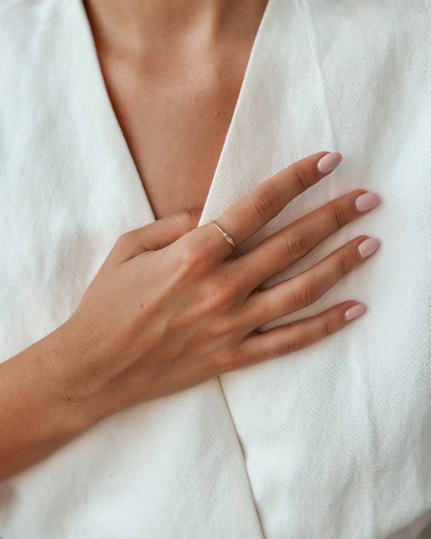 Inel din aur galben Kaya - Diamante - Indira