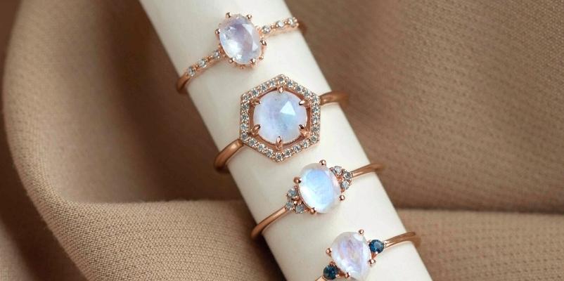 Rings with Natural Stones