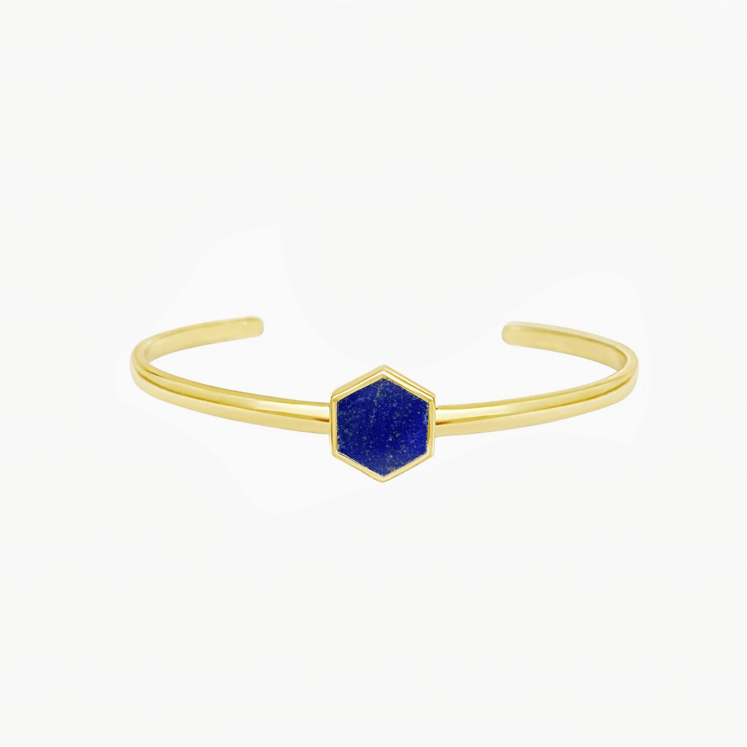 Charlotte Silver Bracelet – Lapis Lazuli