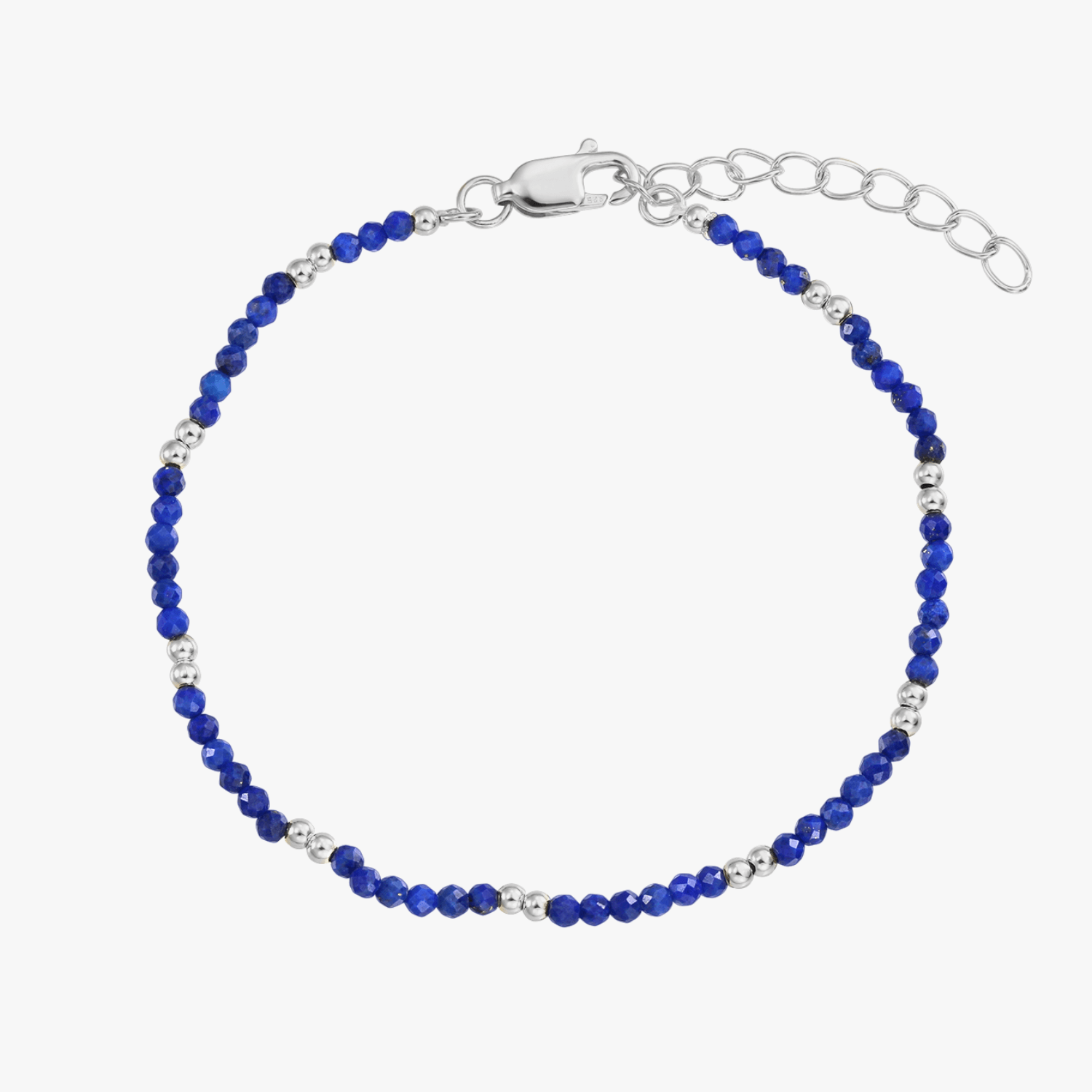 SummerScape Silver Bracelet - Lapis Lazuli