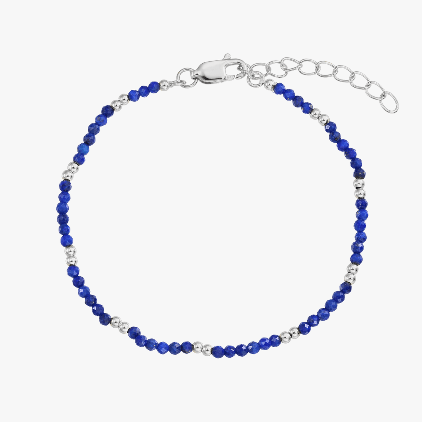 Srebrna bransoletka SummerScape - Lapis Lazuli - Indira