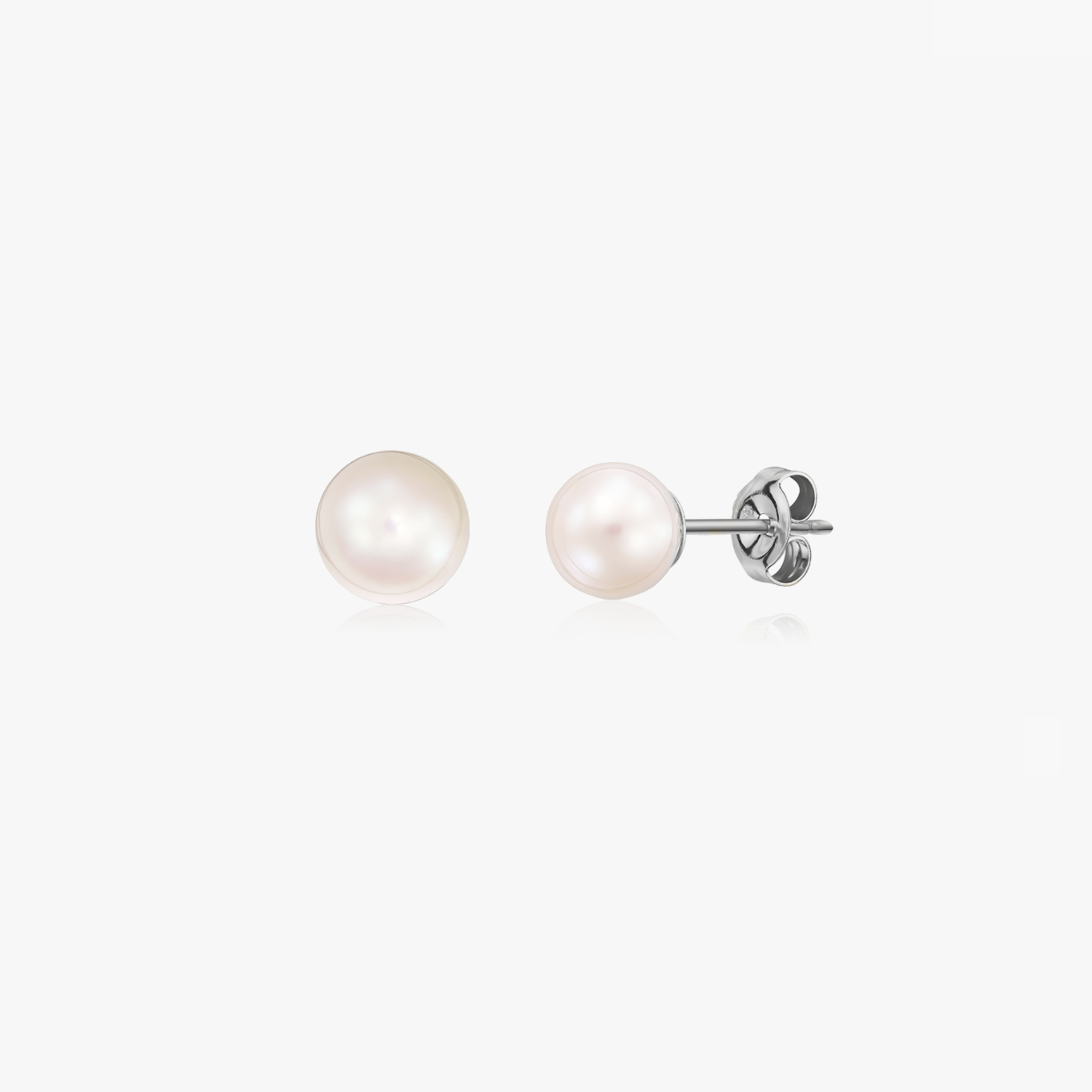Classic Pearl silver earrings - Natural Pearls