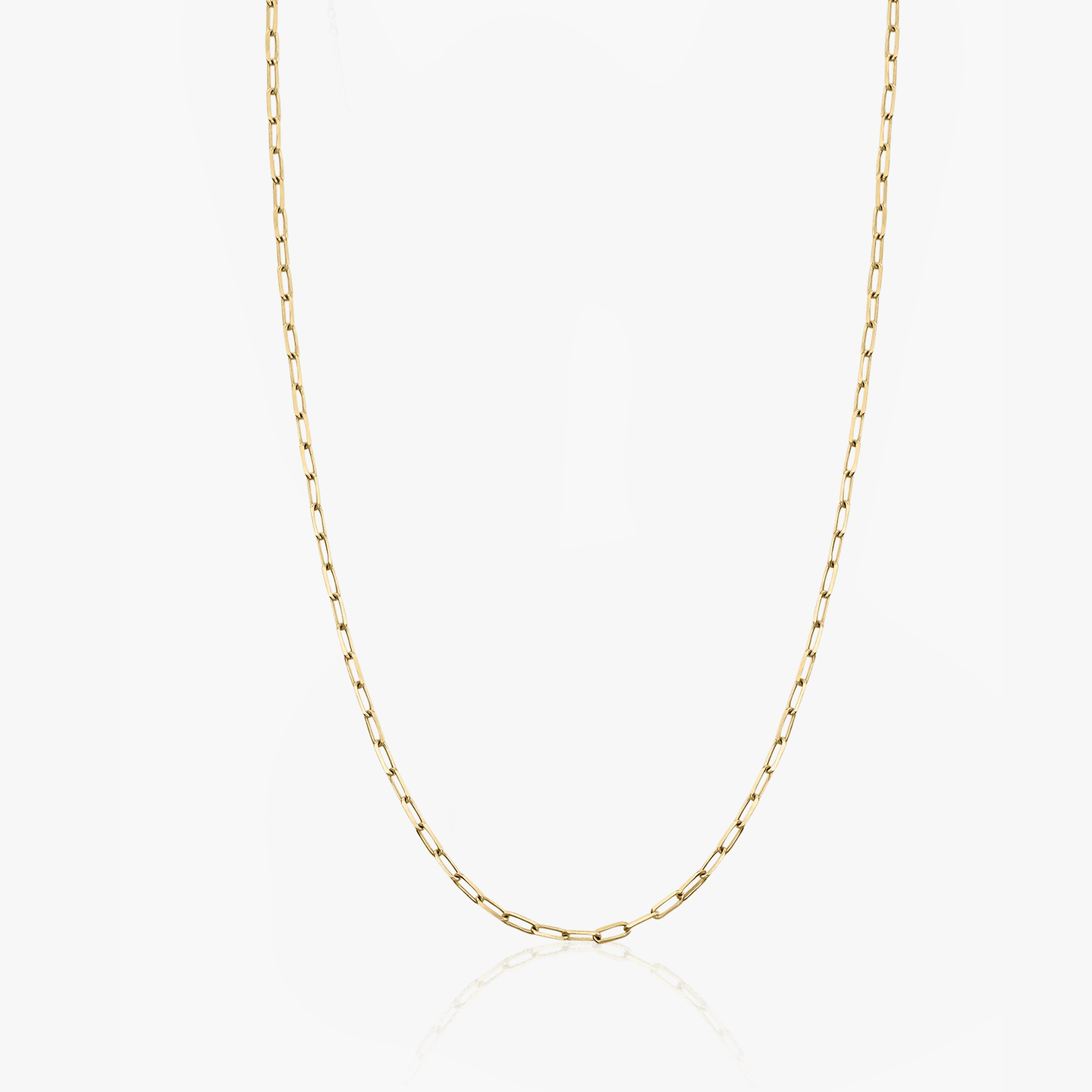 Srebrny naszyjnik choker Golden Paperclip - Indira