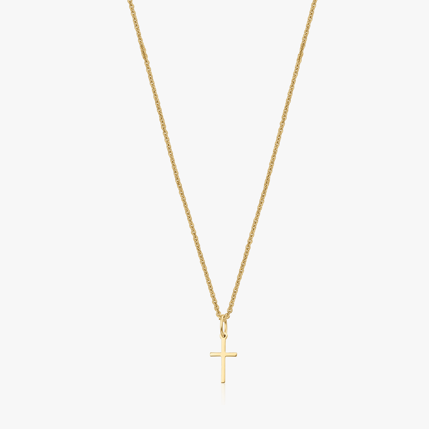 Faith gold necklace - Yellow Gold