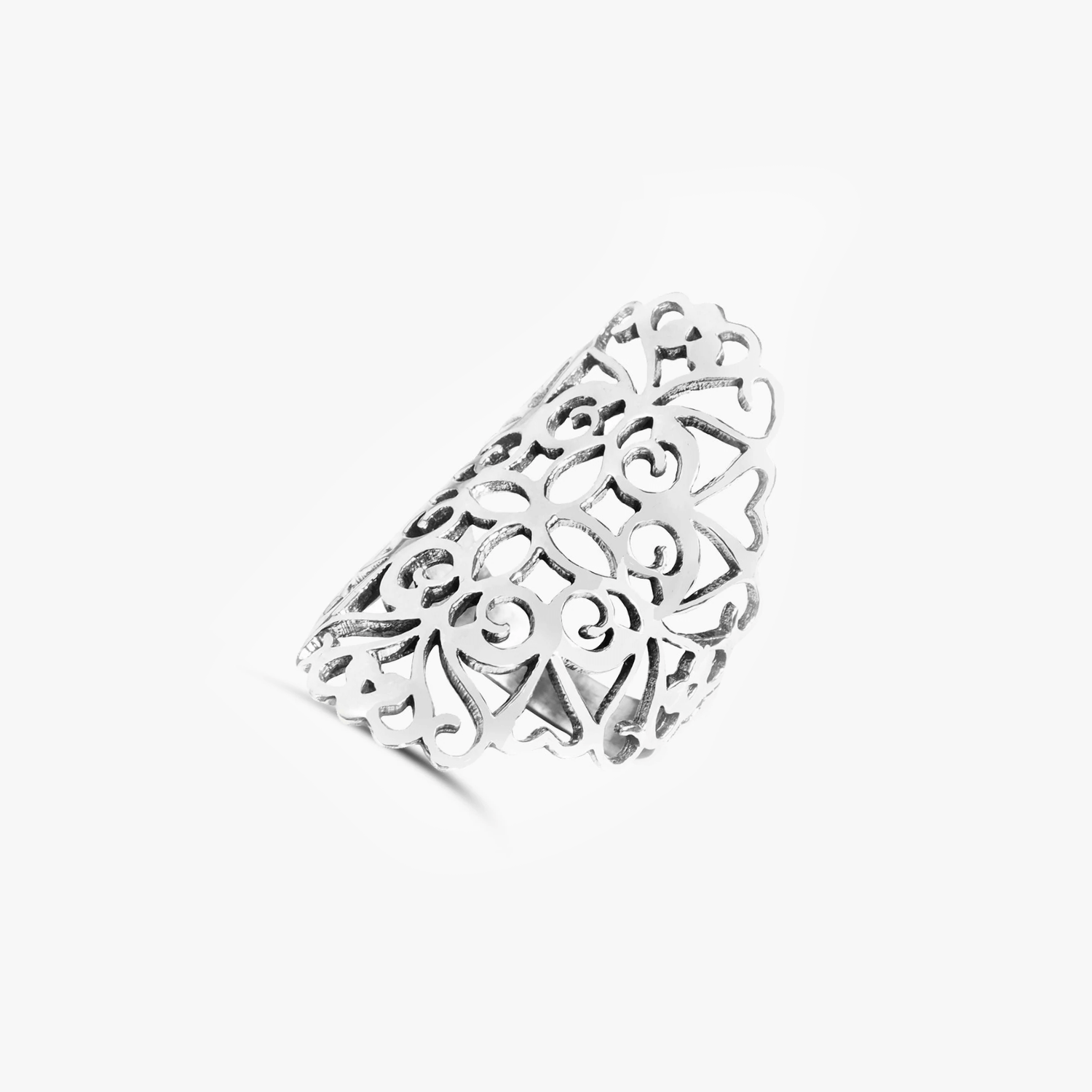 Andie silver ring