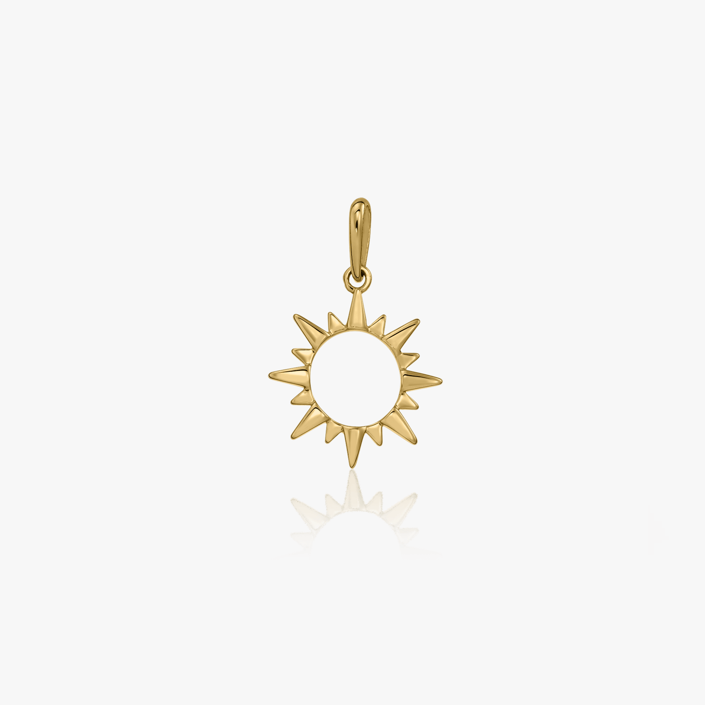 Sunshine gold pendant