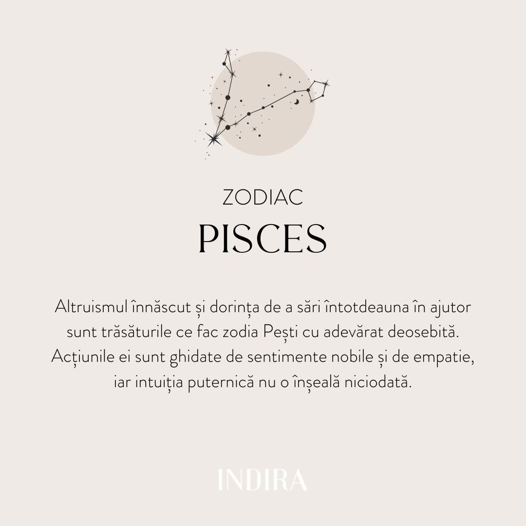 Silver Zodiac - Pisces necklace